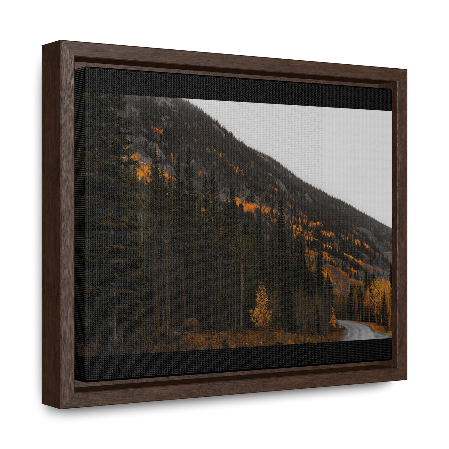 The Lonely Road Framed Gallery Canvas