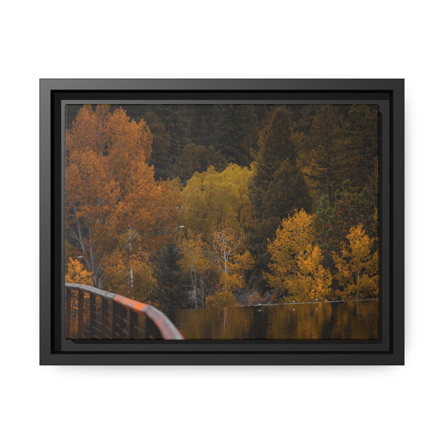 Fall Feelings Framed Canvas