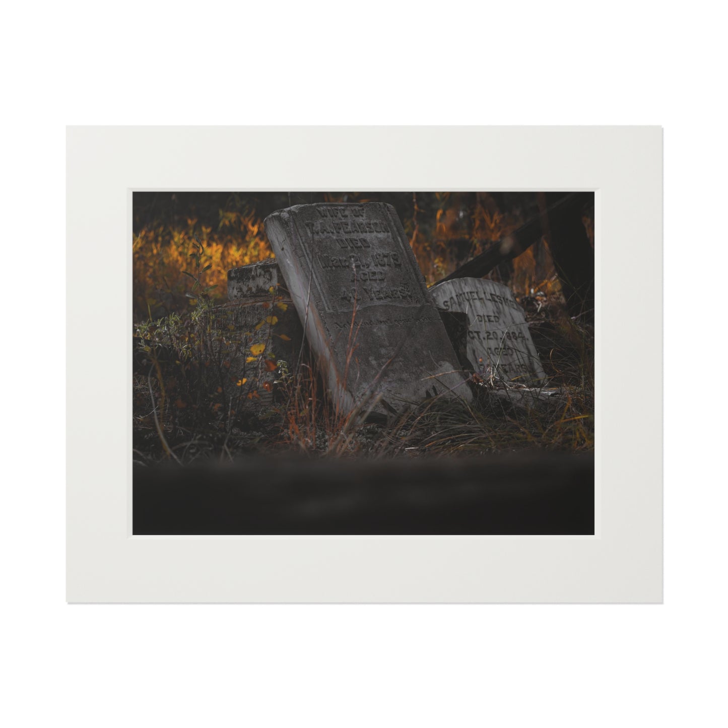 "The Tired Stones" Fine Art Prints (Passepartout Paper Frame)