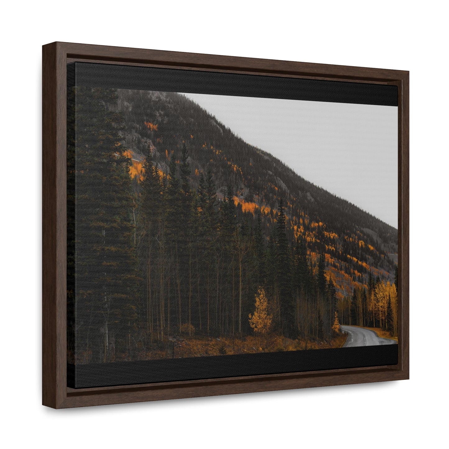 The Lonely Road Framed Gallery Canvas