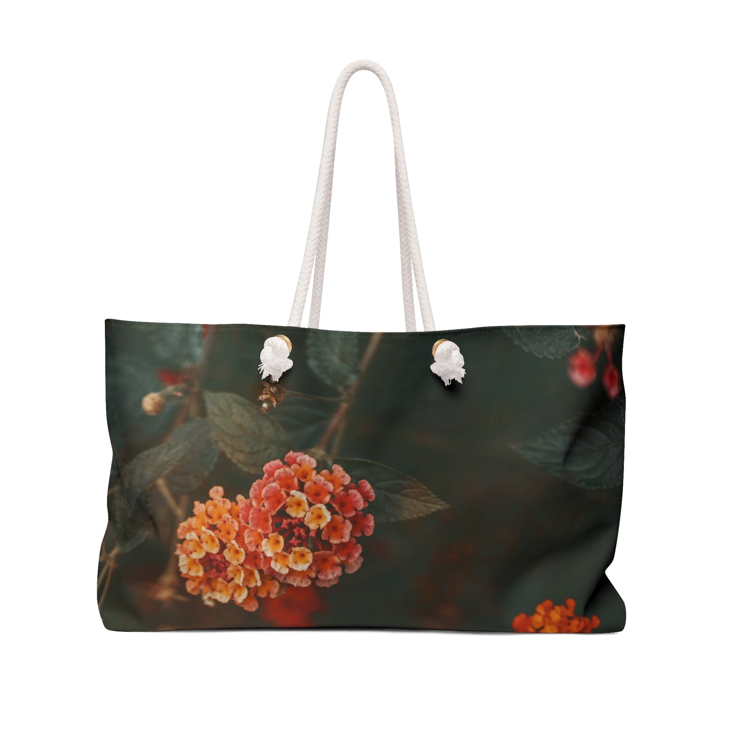 "Moody Blooms" Oversized Weekender Bag