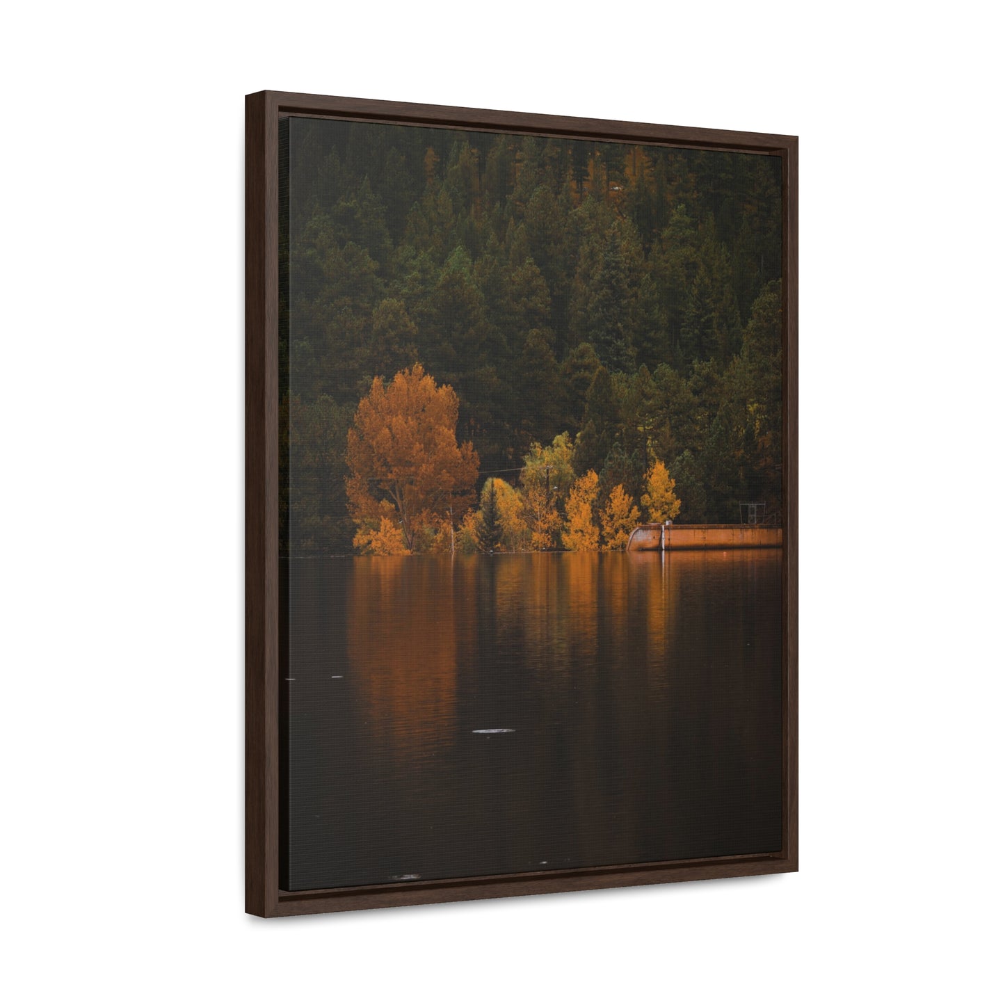 Autumn Reflections Gallery Canvas Wraps, Vertical Frame