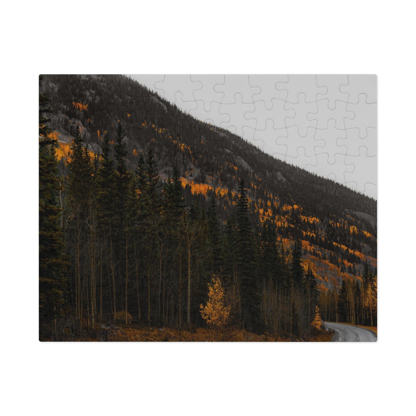 "Lonely Road" Jigsaw Puzzle (30, 110, 252, 500,1000-Piece)