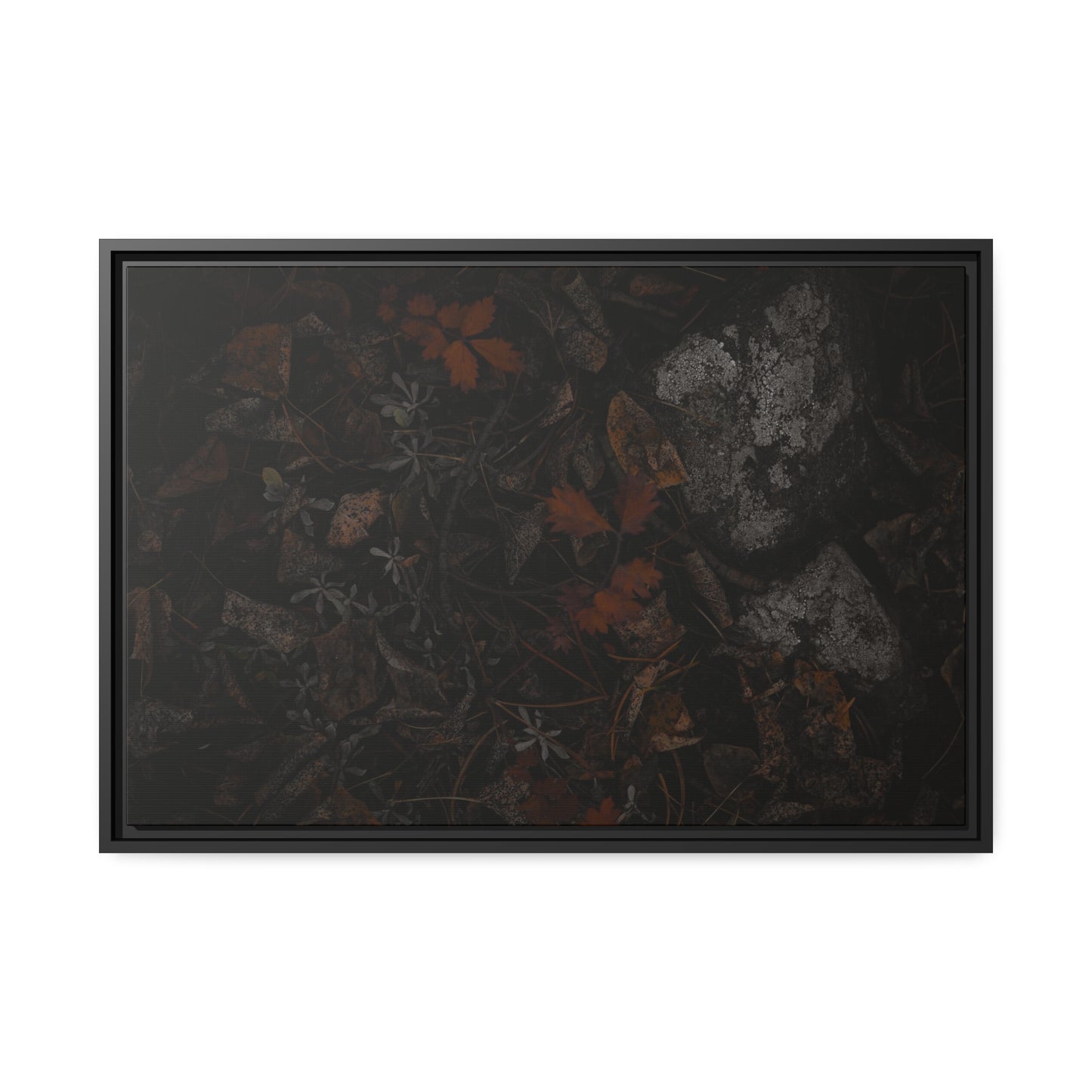 "Autumn's Floor" Framed Canvas