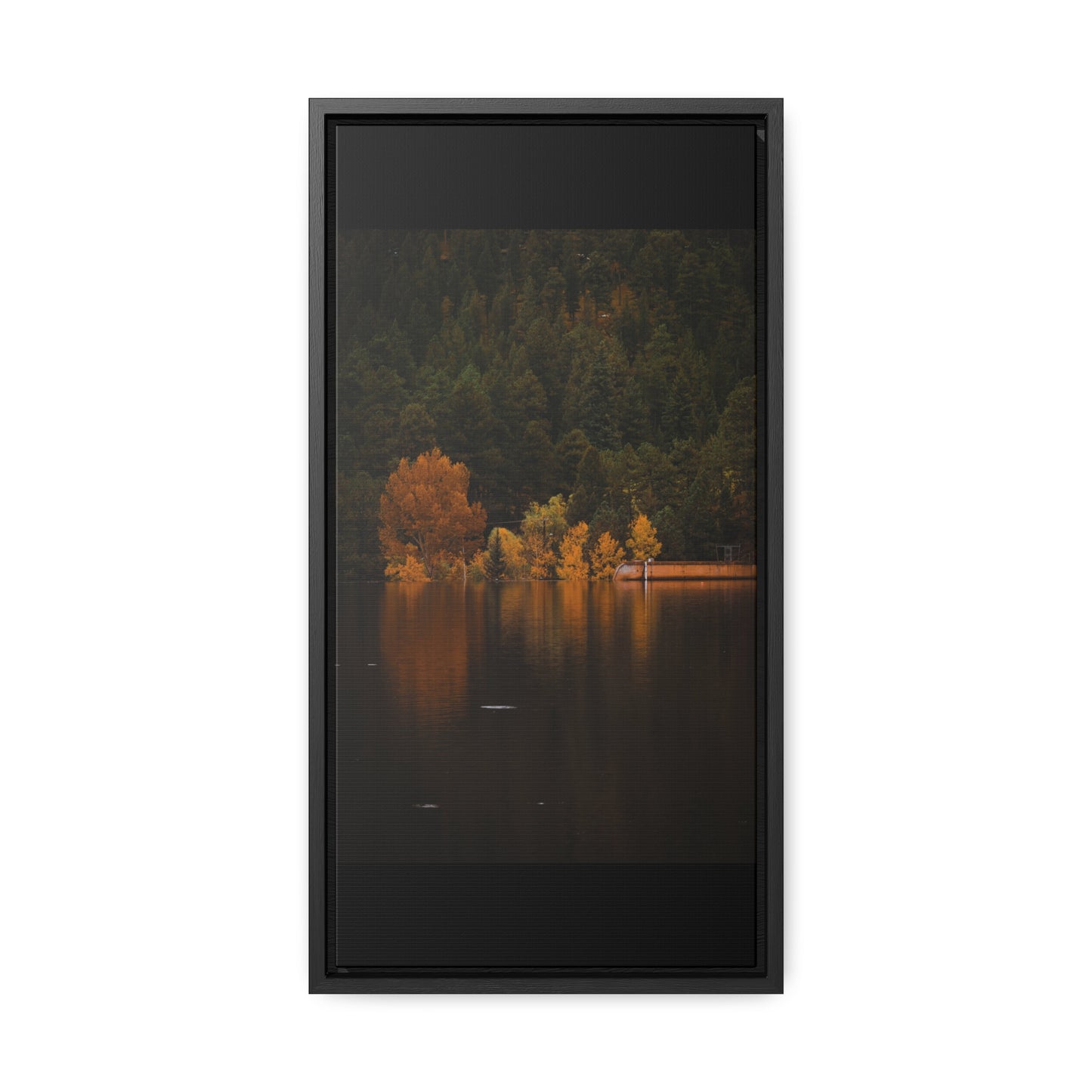 Autumn Reflections Gallery Canvas Wraps, Vertical Frame