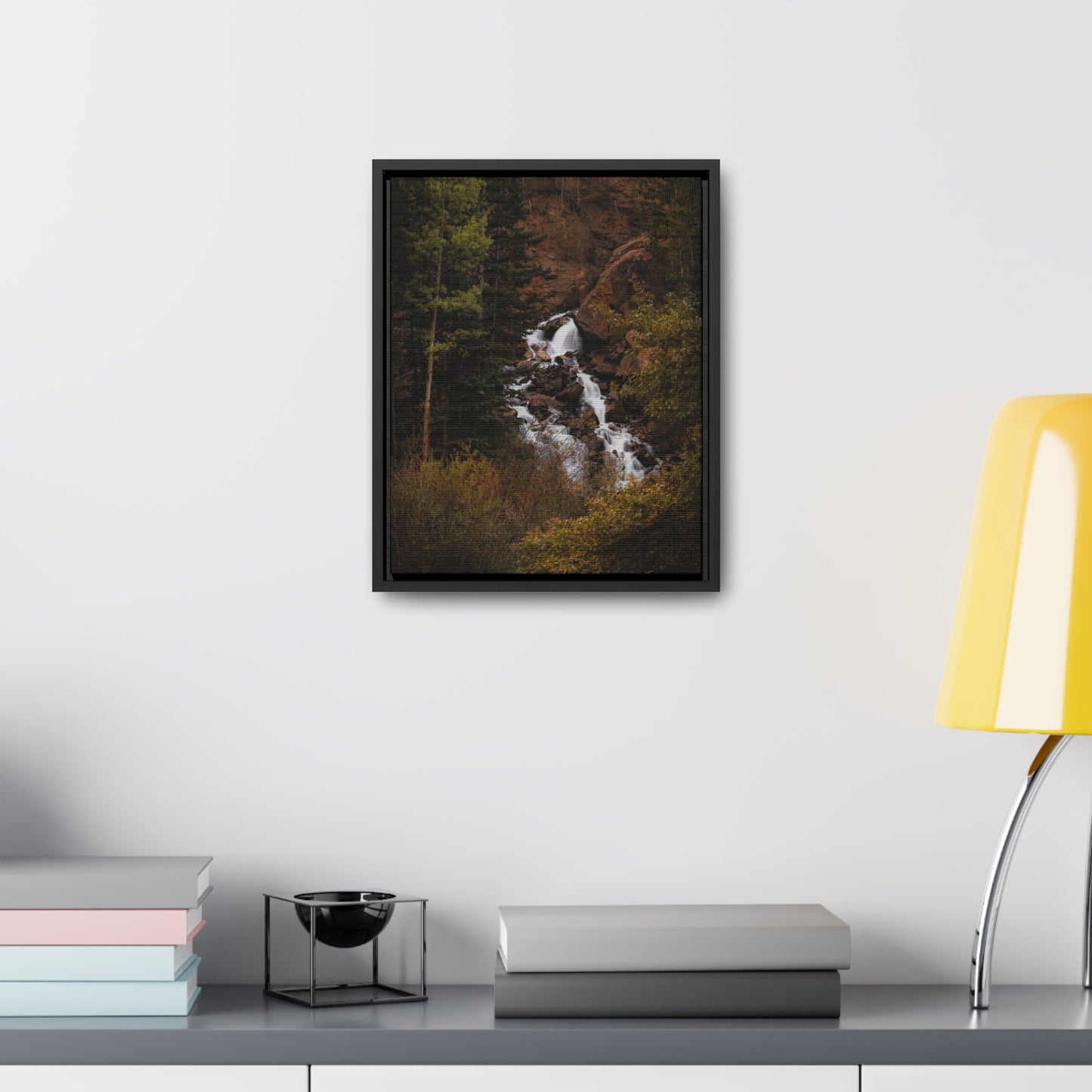 The Falls Gallery Canvas Wraps, Vertical Frame