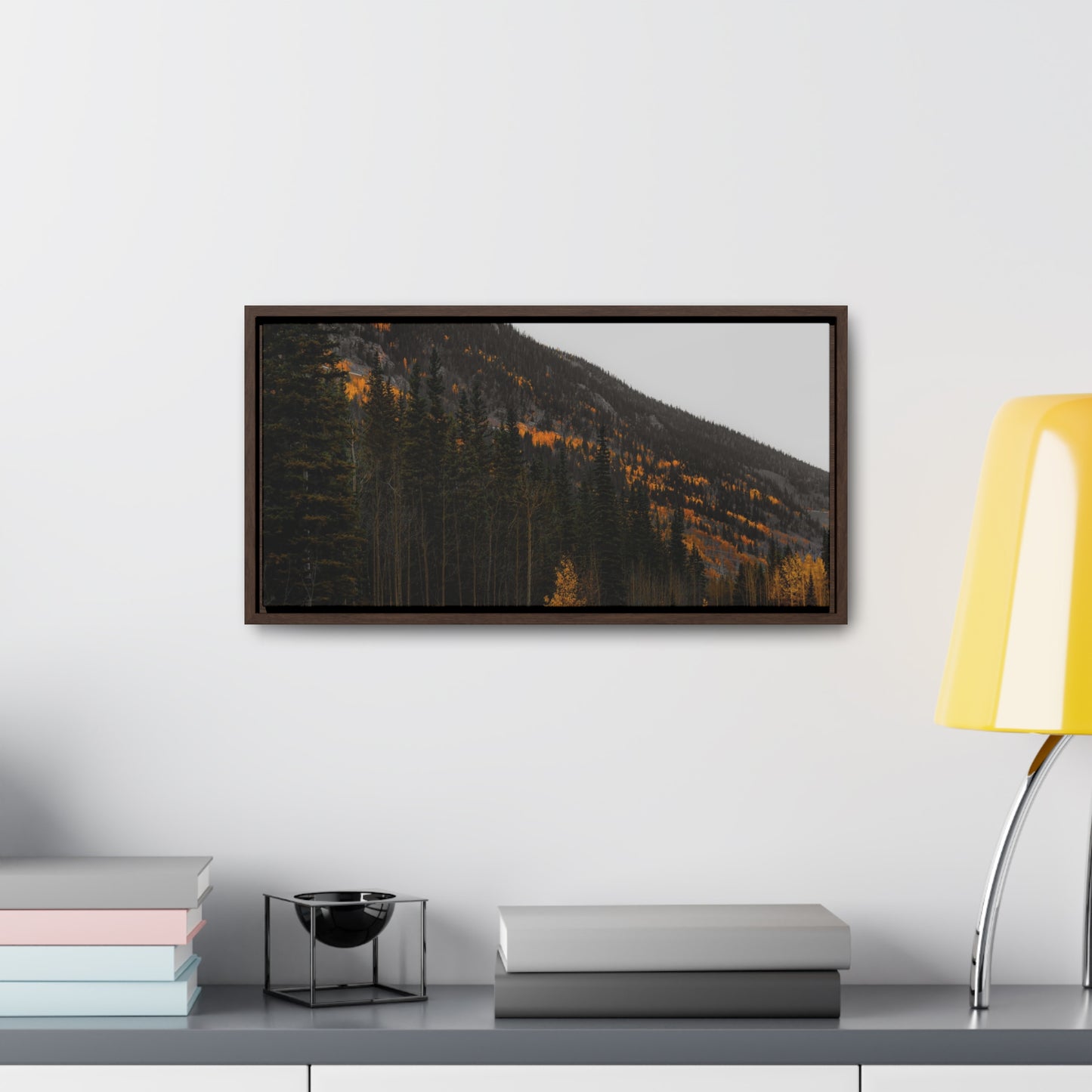 The Lonely Road Framed Gallery Canvas