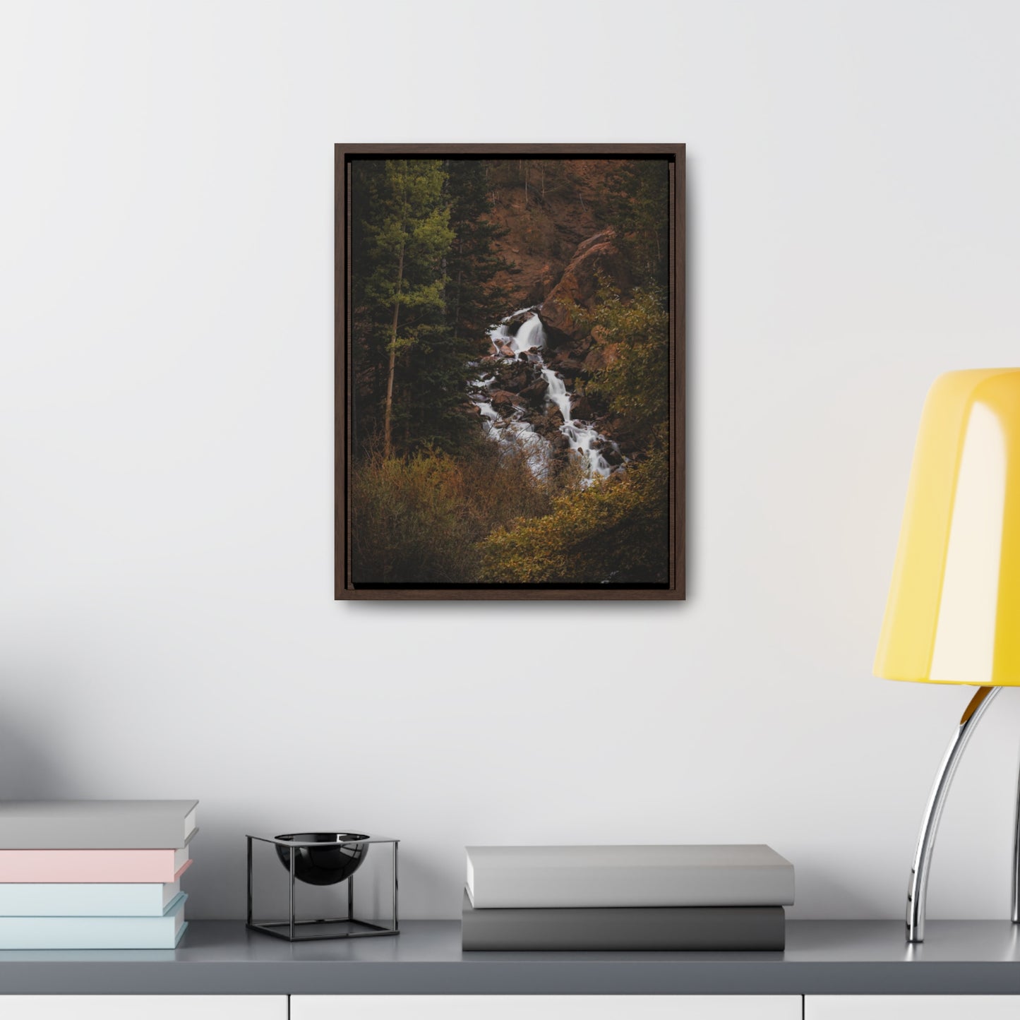 The Falls Gallery Canvas Wraps, Vertical Frame