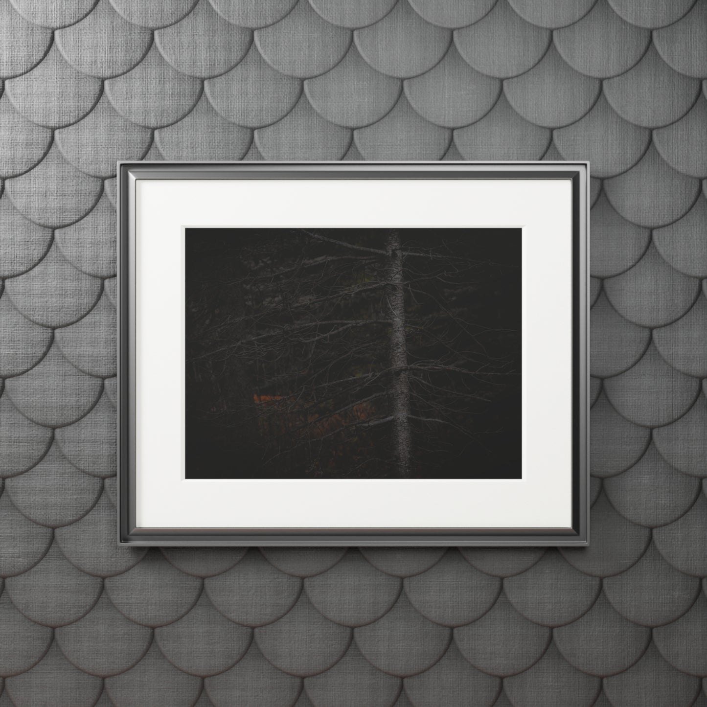 "Beauty in Darkness" Fine Art Prints (Passepartout Paper Frame)