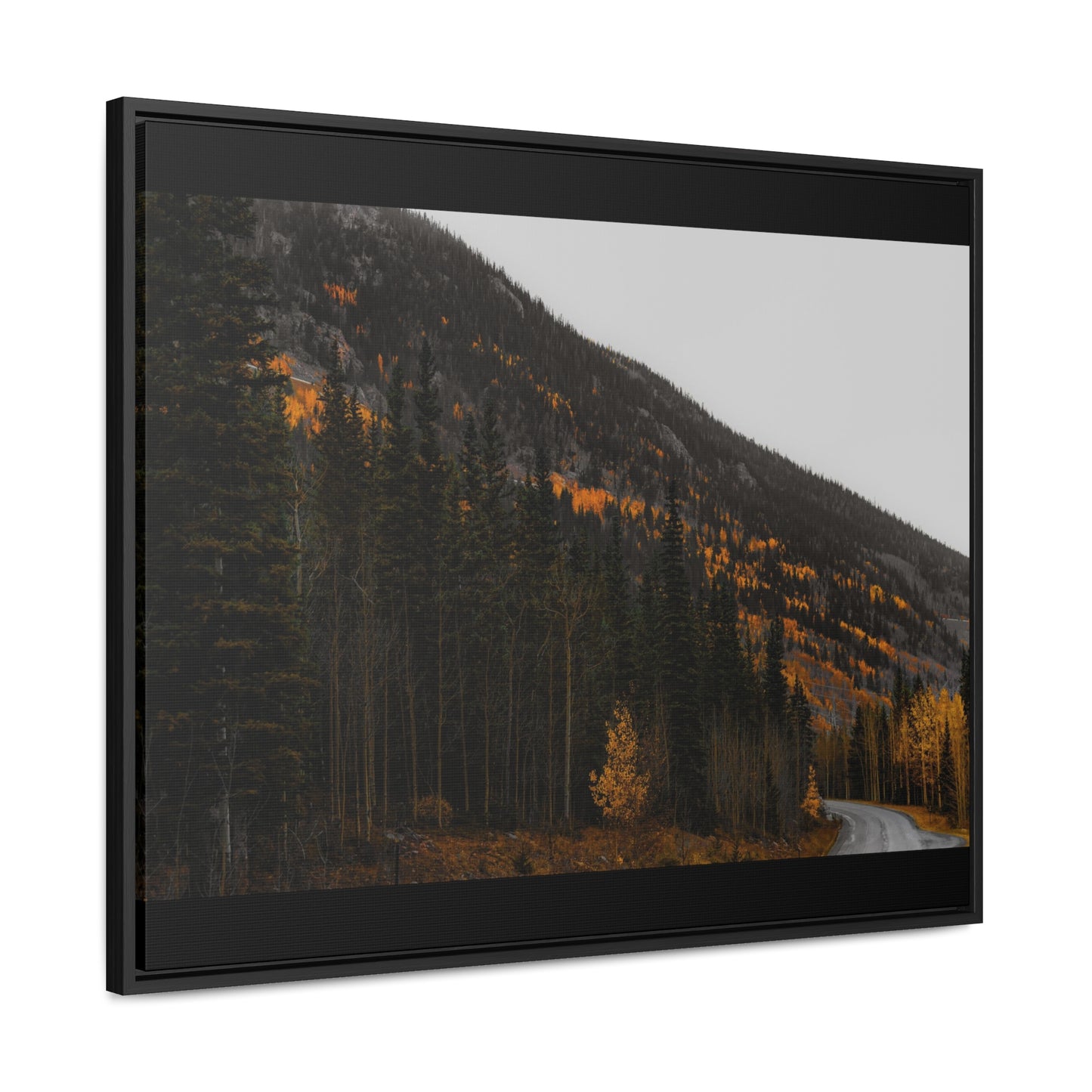 The Lonely Road Framed Gallery Canvas