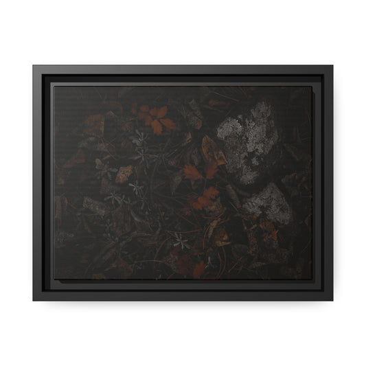 "Autumn's Floor" Framed Canvas