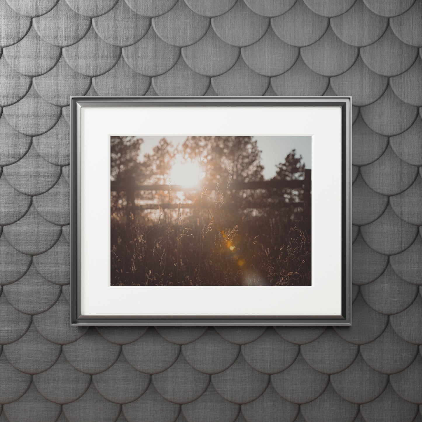 "October Sun" Fine Art Prints (Passepartout Paper Frame)