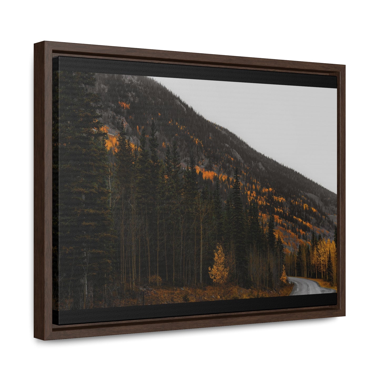 The Lonely Road Framed Gallery Canvas