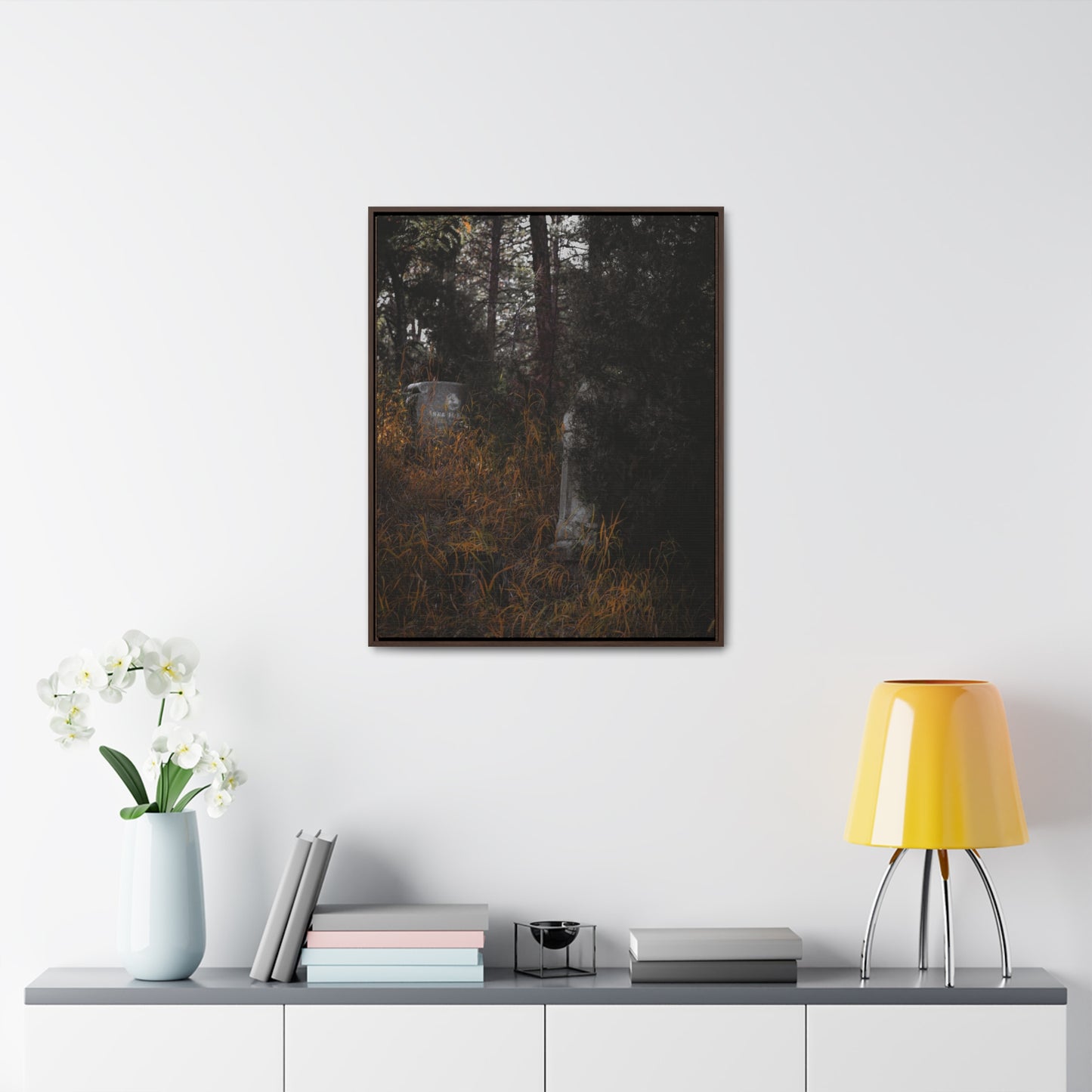 "Hidden Stories" Gallery Canvas Wraps, Vertical Frame