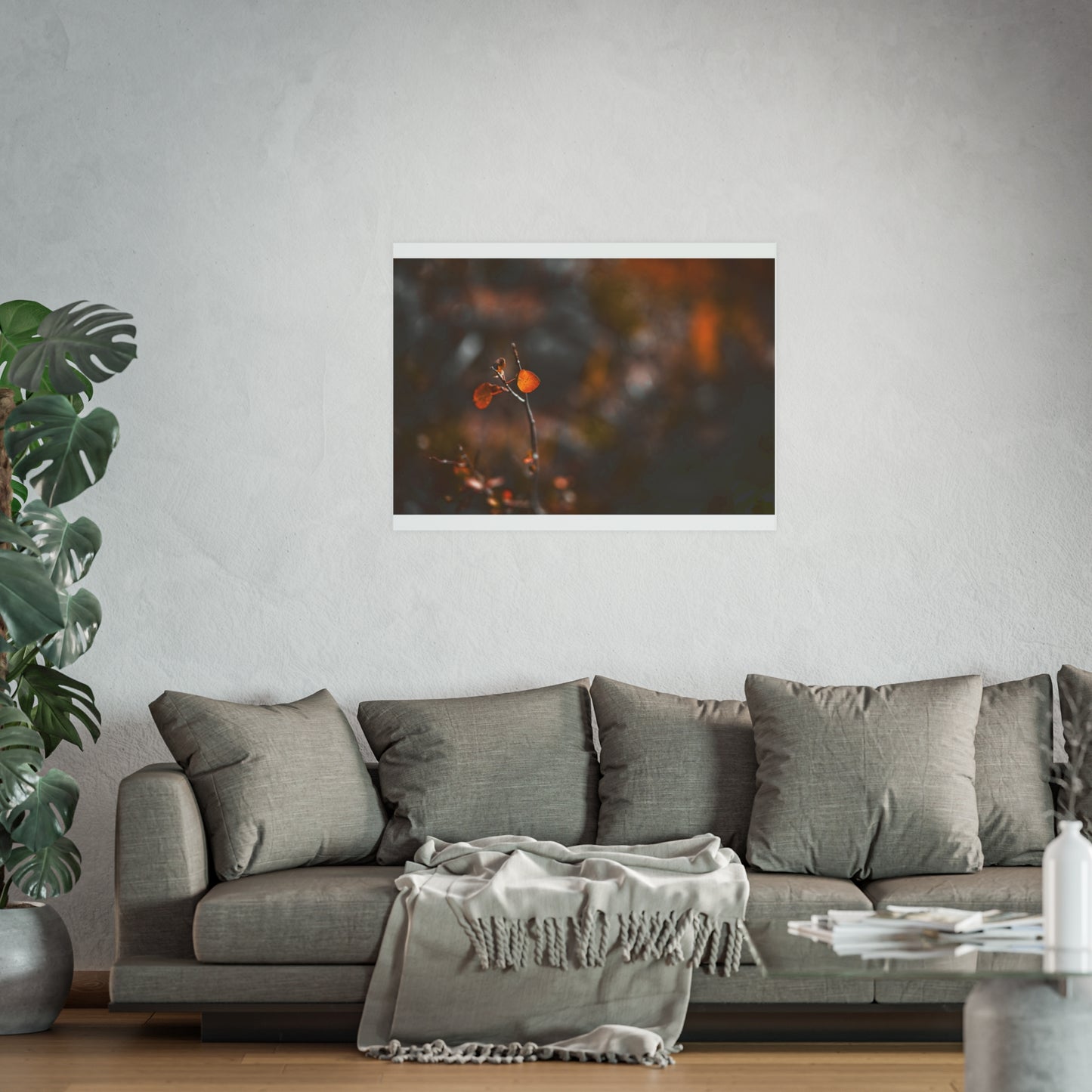 "Leaf on Fire" Fine Art Print