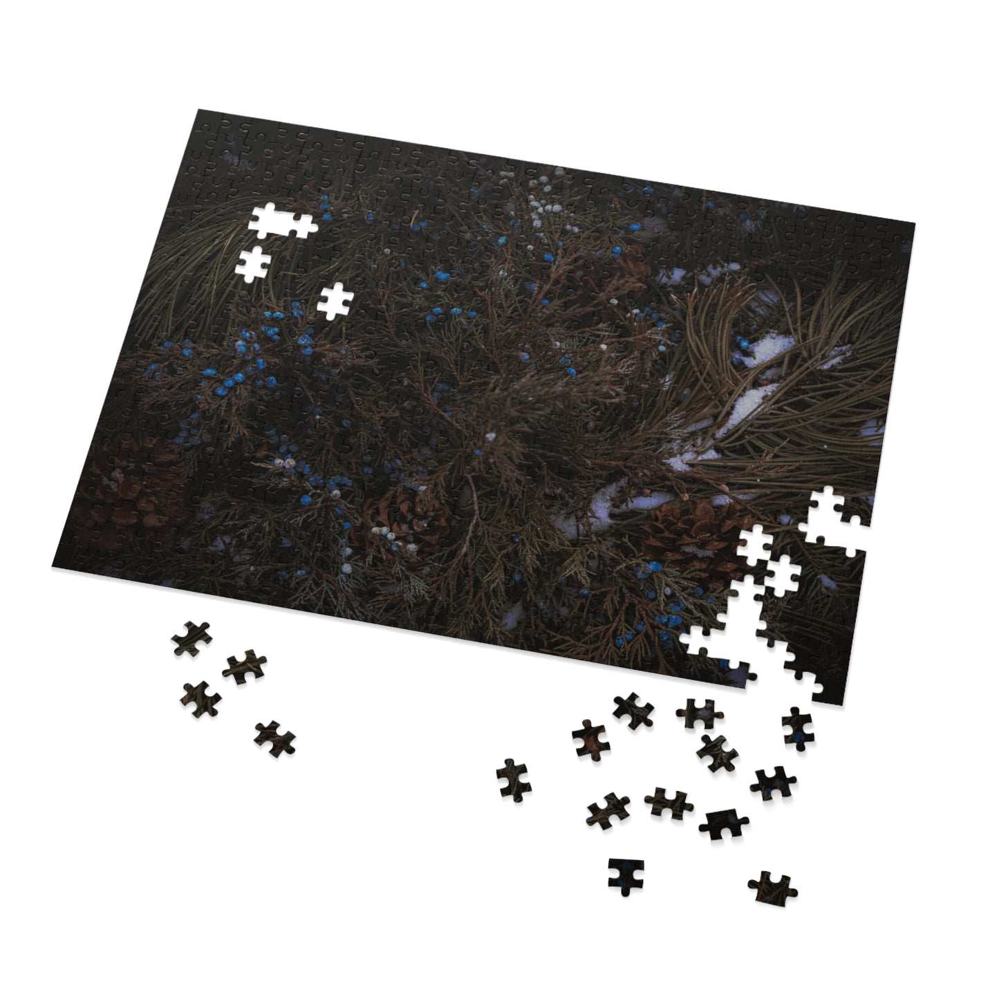 "Winter Berries" Jigsaw Puzzle (30, 110, 252, 500,1000-Piece)