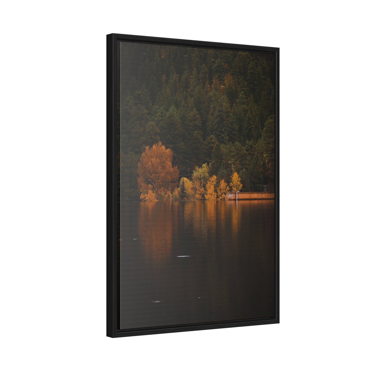 Autumn Reflections Gallery Canvas Wraps, Vertical Frame