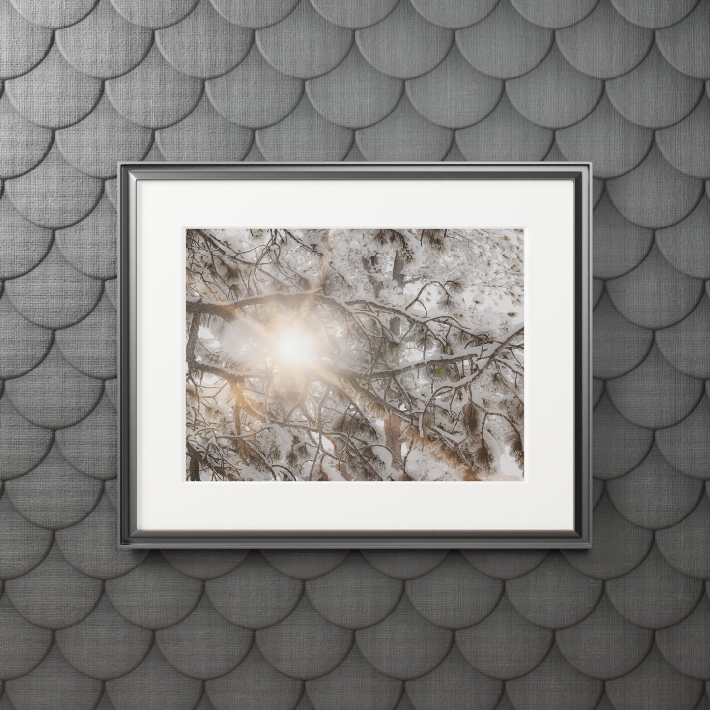 "Winter Light" Fine Art Prints (Passepartout Paper Frame)