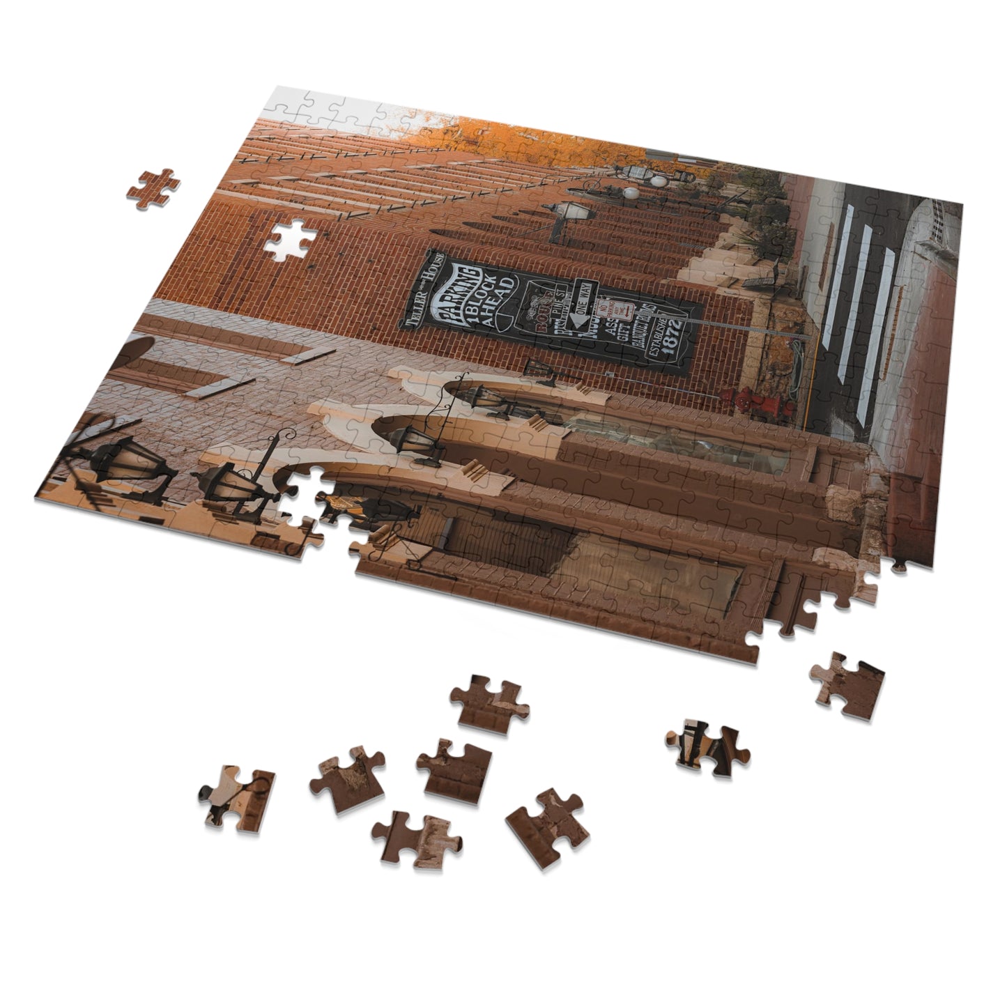 "Central City" Jigsaw Puzzle (30, 110, 252, 500,1000-Piece)