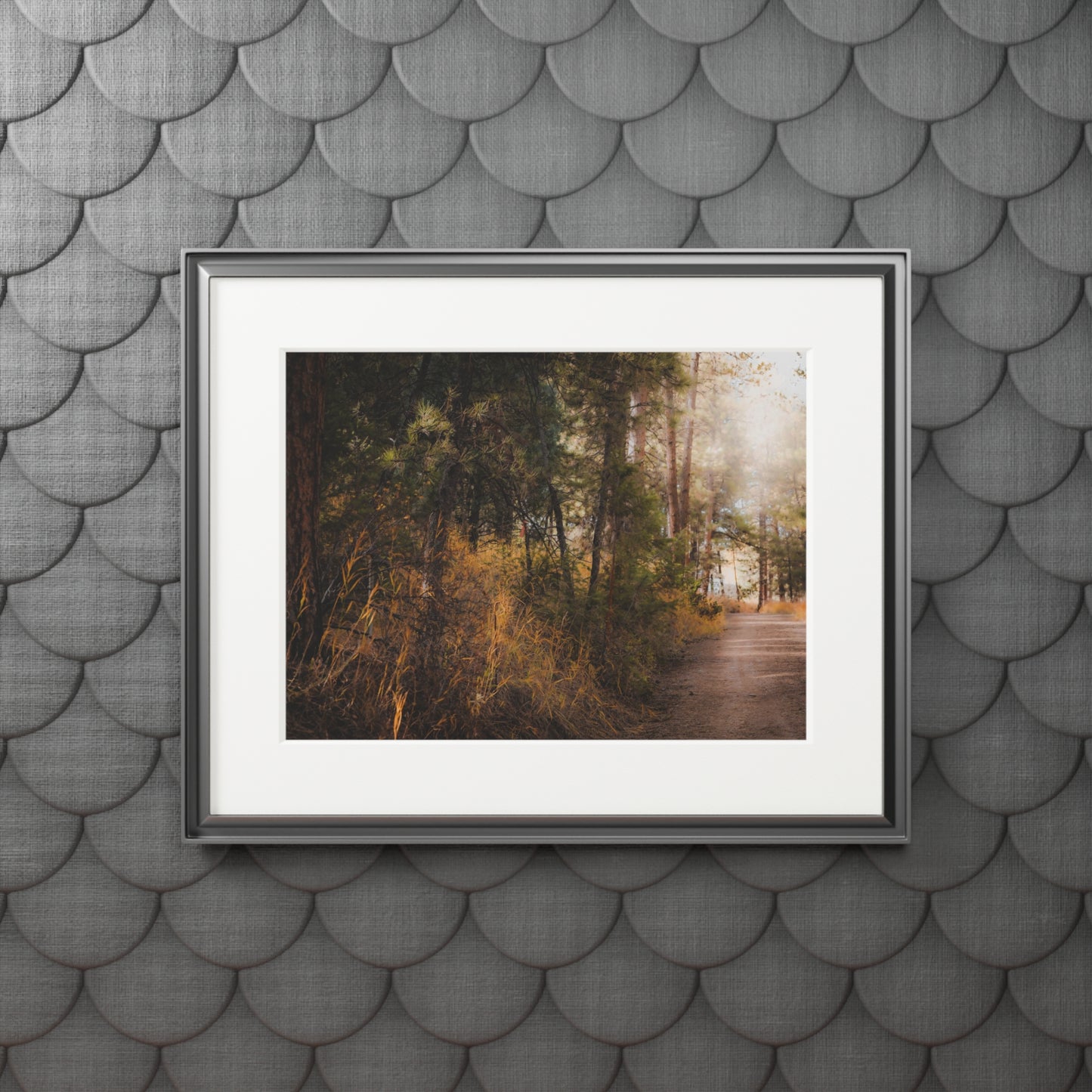 "Cemetery Light" Fine Art Prints (Passepartout Paper Frame)