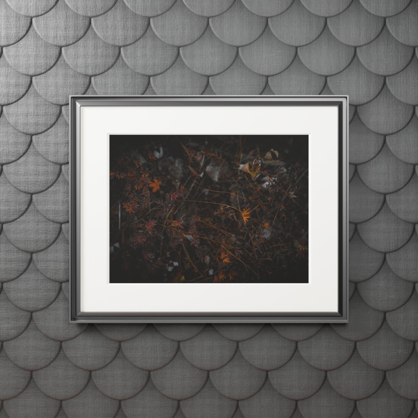 "Autumn's Last Breath" Fine Art Prints (Passepartout Paper Frame)