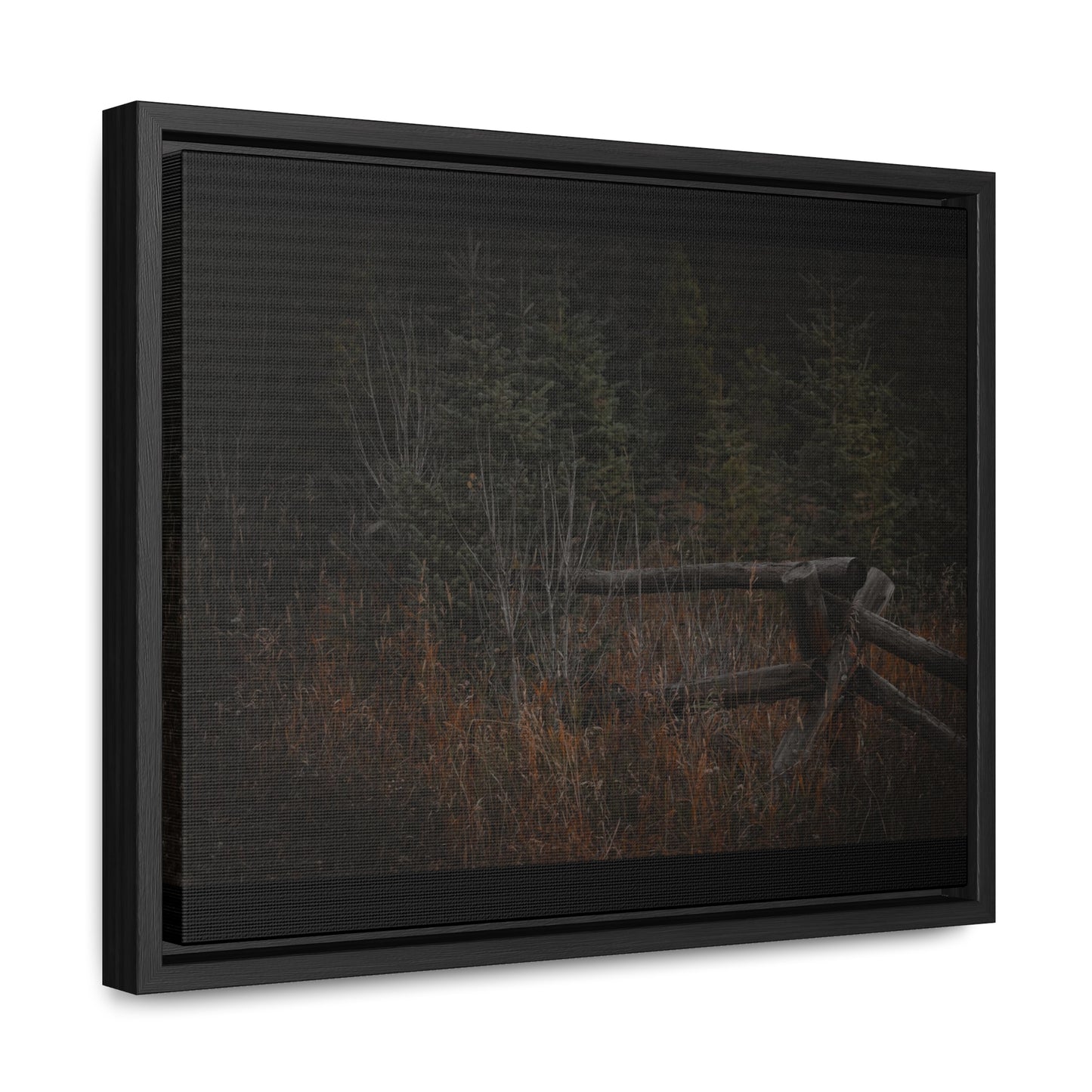 Countryside Forest Framed Gallery Canvas