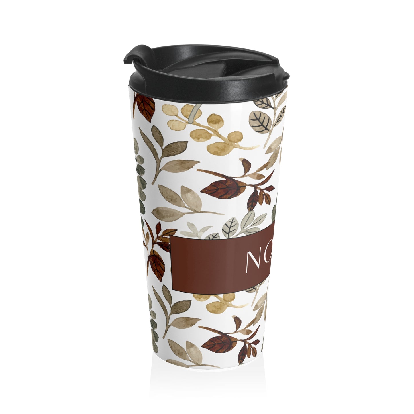 "Nope" Stainless Steel Travel Mug