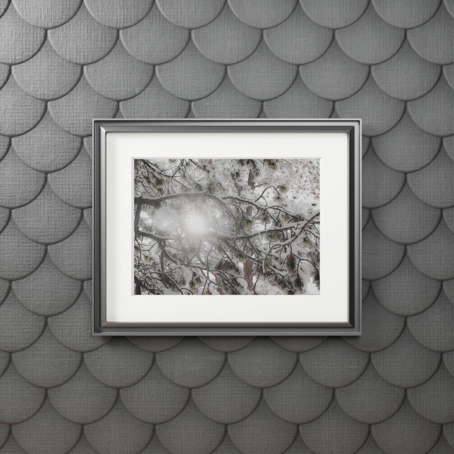 "Winter Magic" Fine Art Prints (Passepartout Paper Frame)