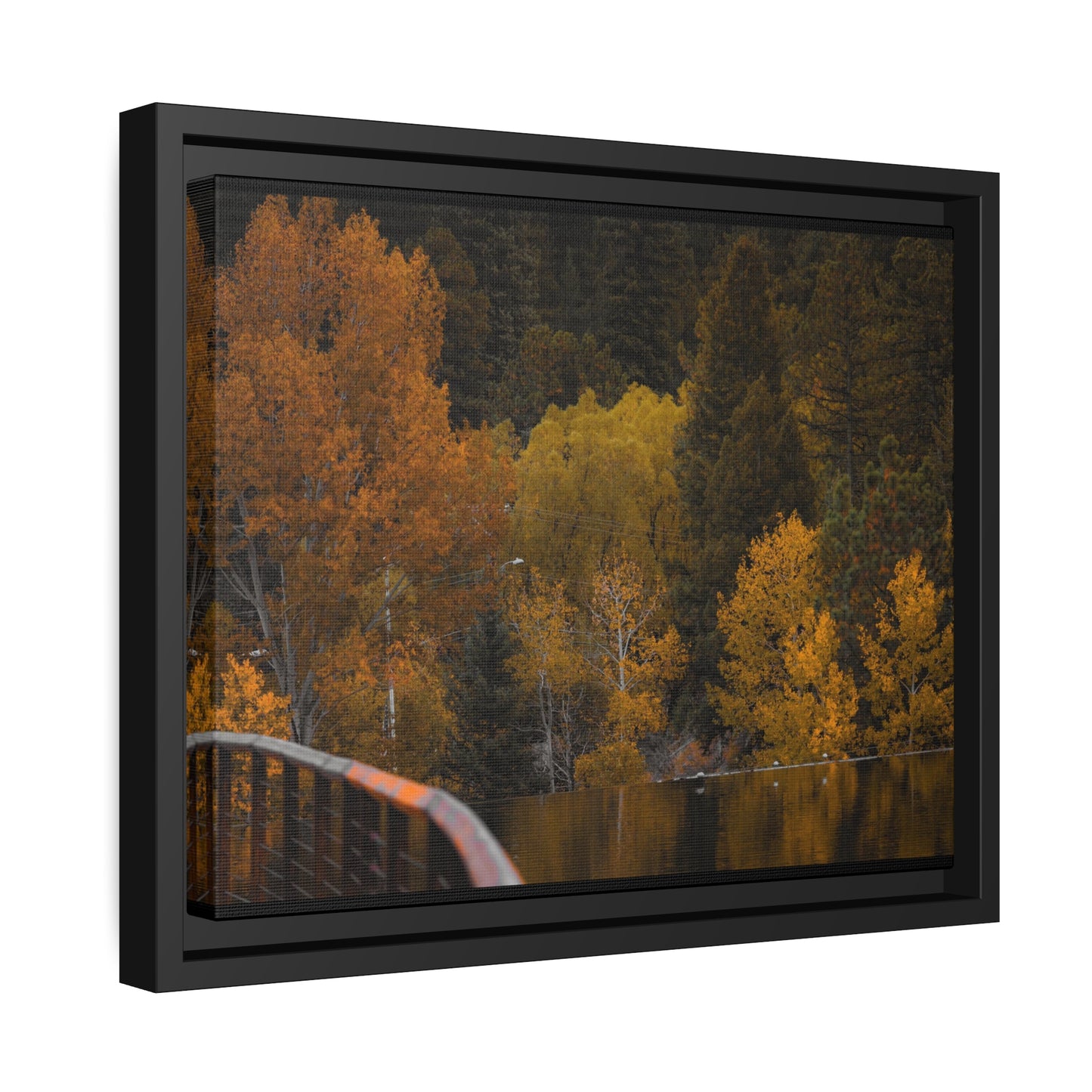 Fall Feelings Framed Canvas