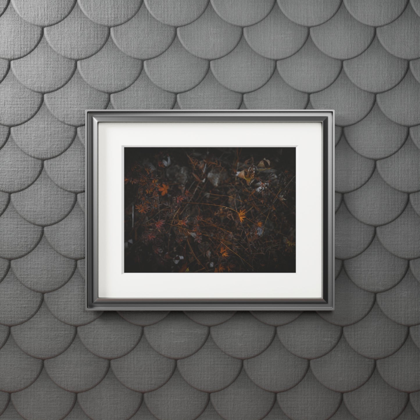 "Autumn's Last Breath" Fine Art Prints (Passepartout Paper Frame)