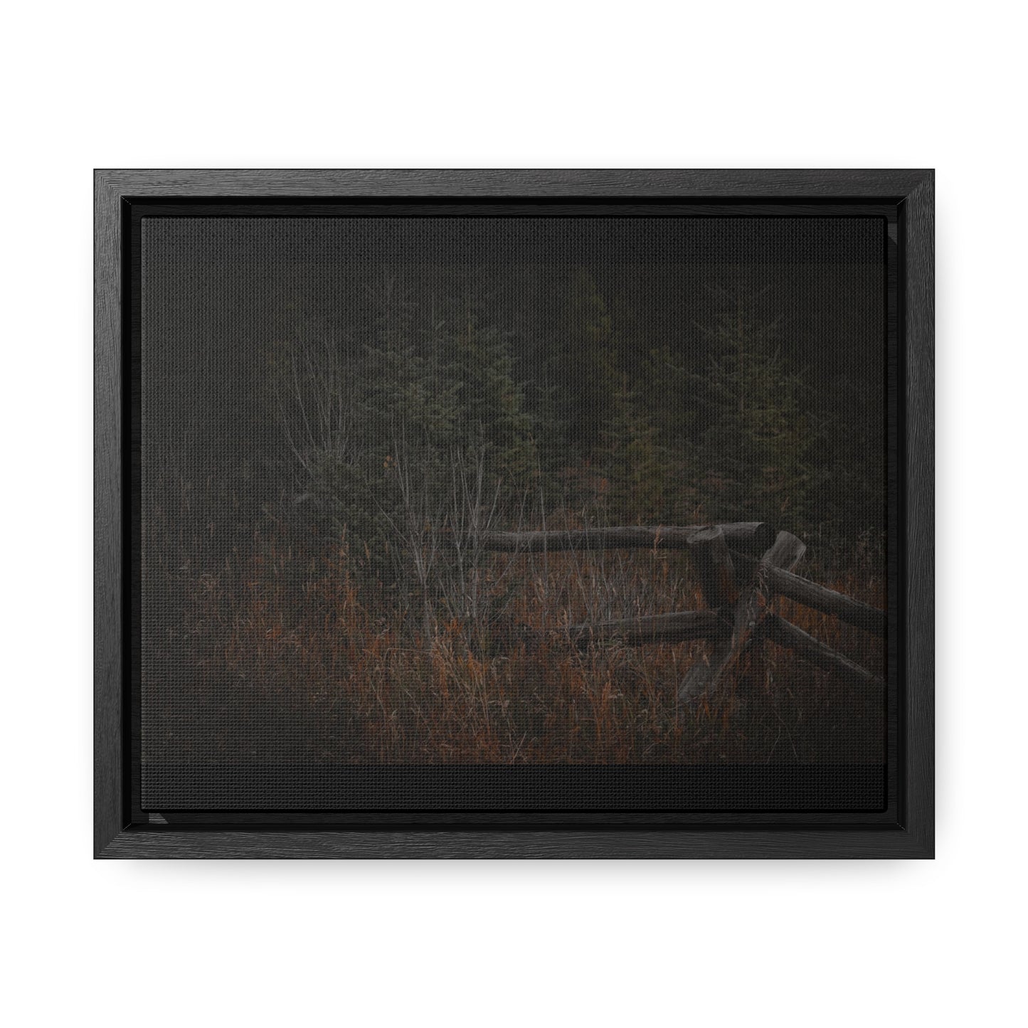 Countryside Forest Framed Gallery Canvas