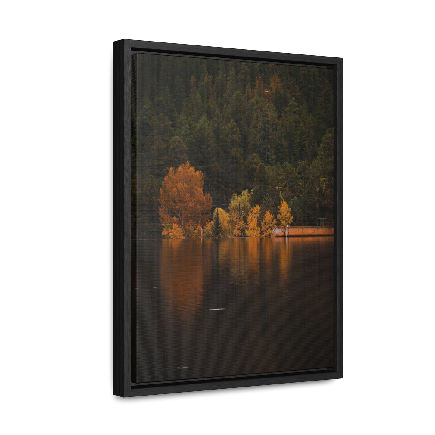 Autumn Reflections Gallery Canvas Wraps, Vertical Frame