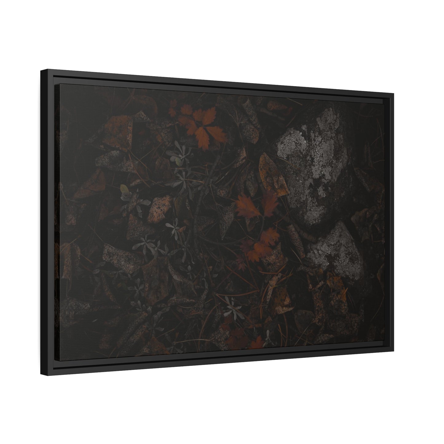 "Autumn's Floor" Framed Canvas