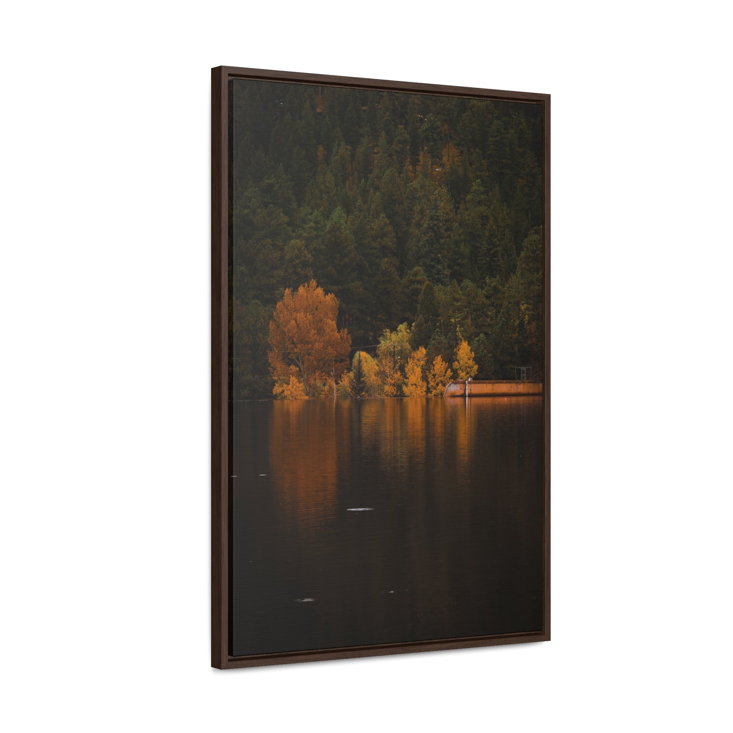 Autumn Reflections Gallery Canvas Wraps, Vertical Frame