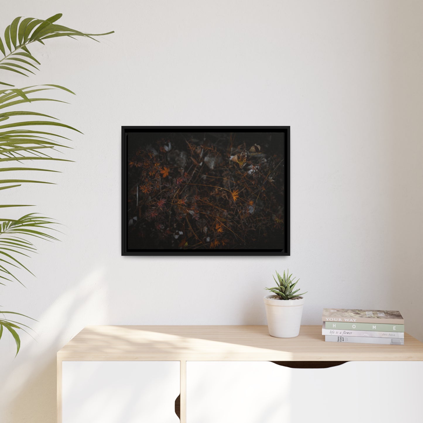 "Autumn's Last Breath" Framed Canvas