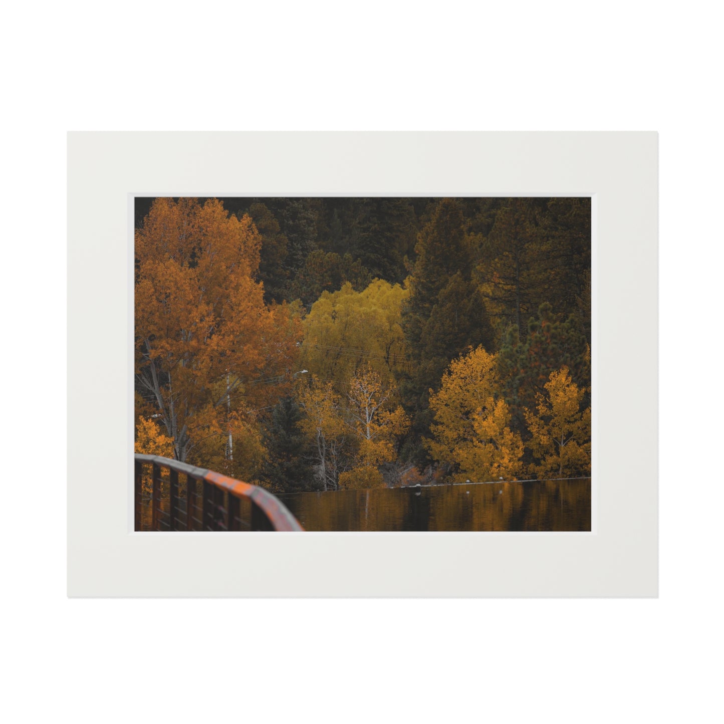 "Fall Feelings" Fine Art Prints (Passepartout Paper Frame)