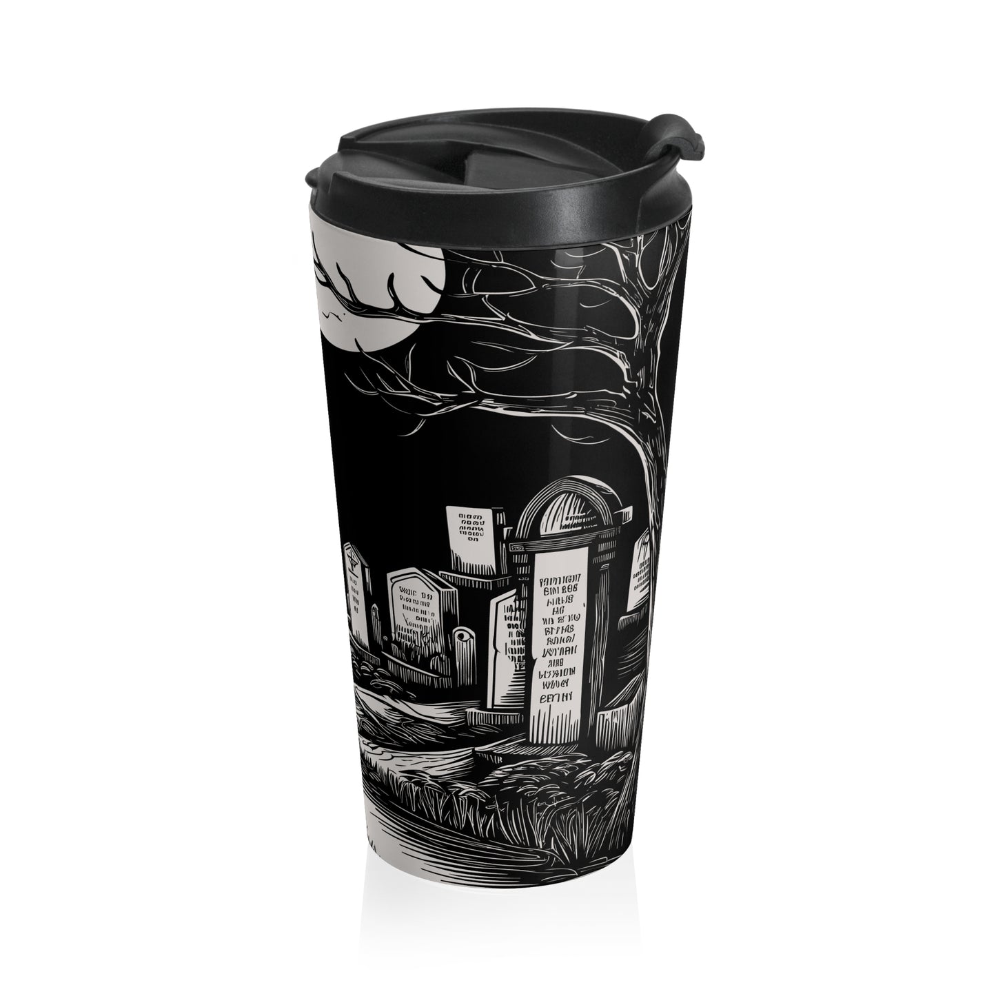 "A Casual Stroll" Stainless Steel Travel Mug