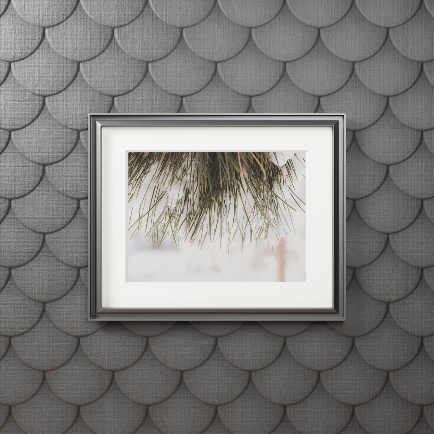 "Winter's Beginning" Fine Art Prints (Passepartout Paper Frame)