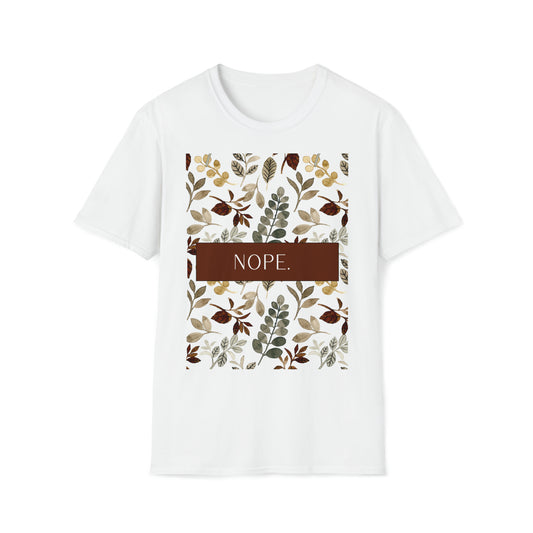 "Nope" Unisex Softstyle T-Shirt