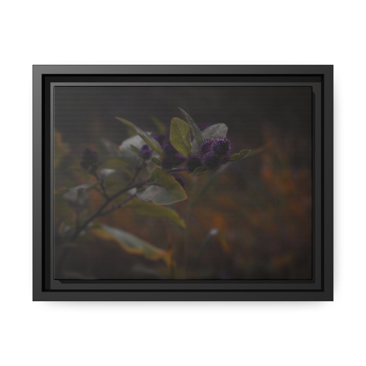 "Autumn's Kiss" Framed Canvas