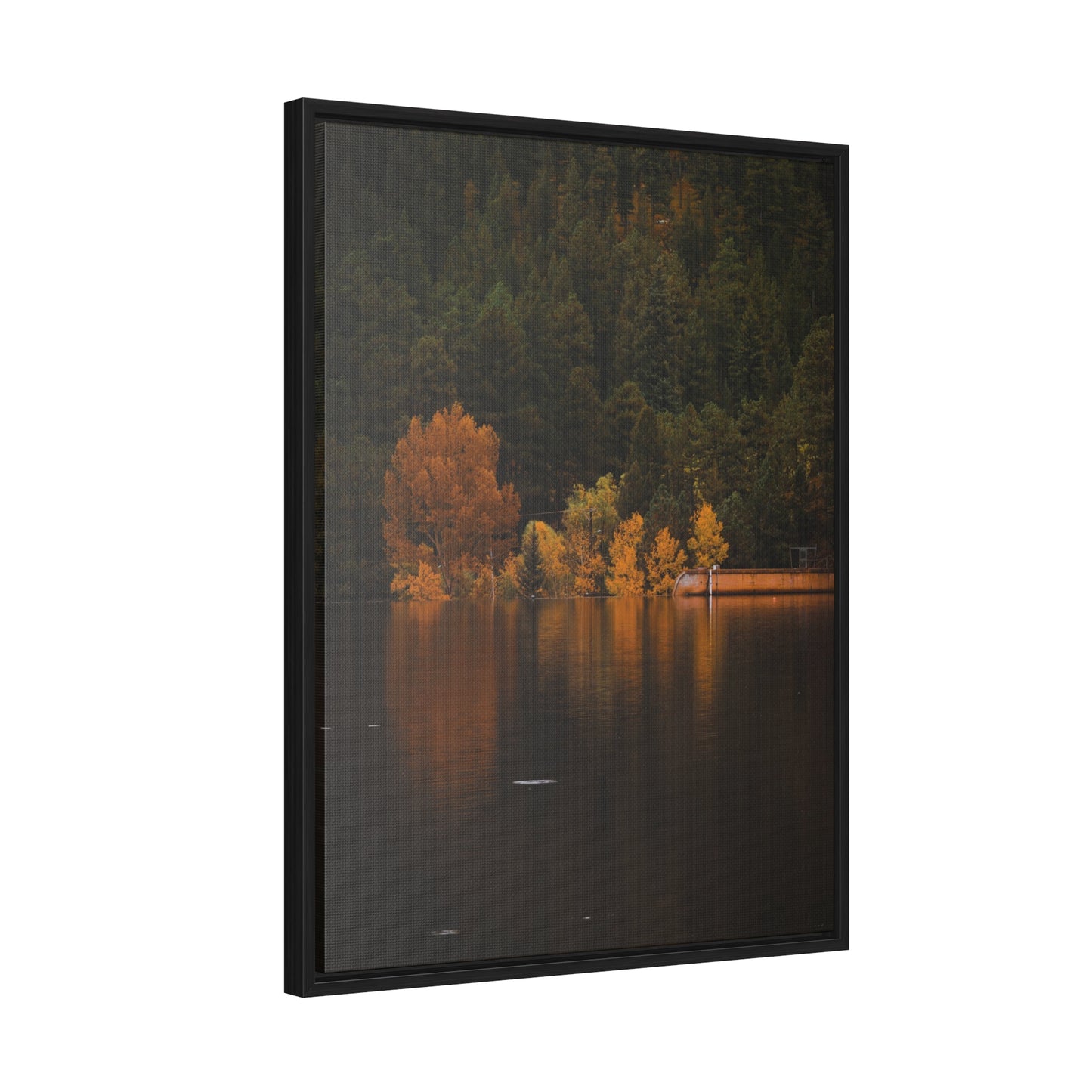 Autumn Reflections Gallery Canvas Wraps, Vertical Frame