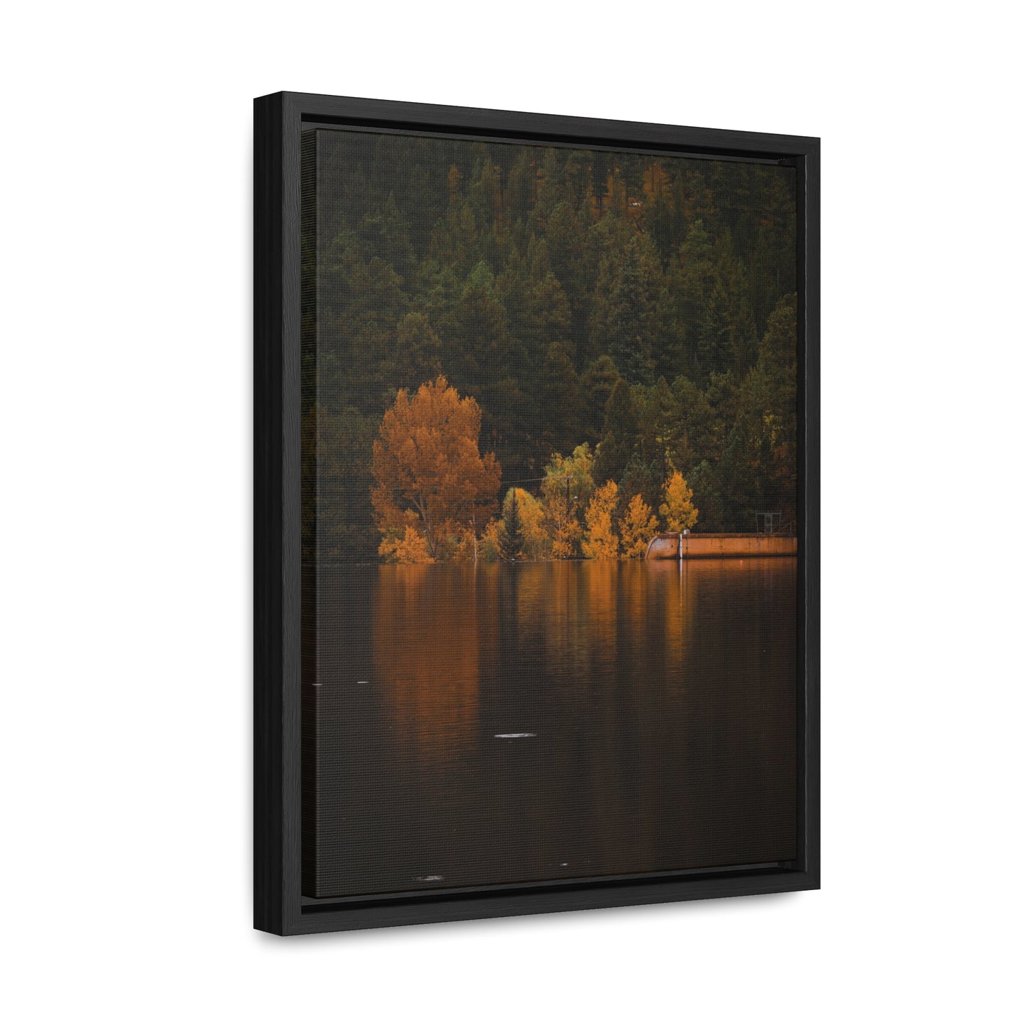 Autumn Reflections Gallery Canvas Wraps, Vertical Frame