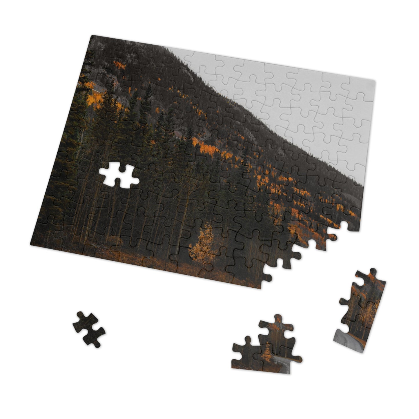 "Lonely Road" Jigsaw Puzzle (30, 110, 252, 500,1000-Piece)