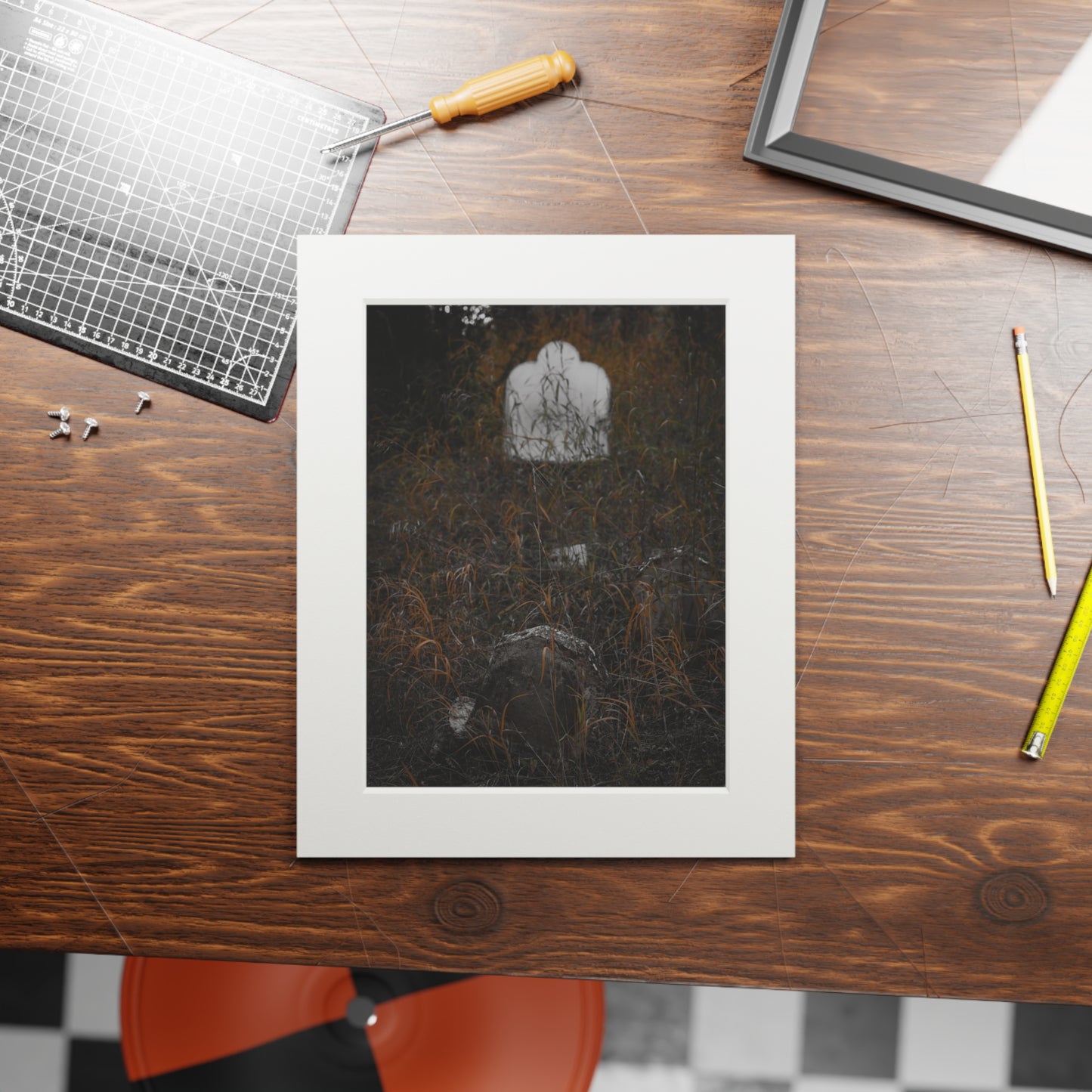 "Forgotten" Fine Art Prints (Passepartout Paper Frame)