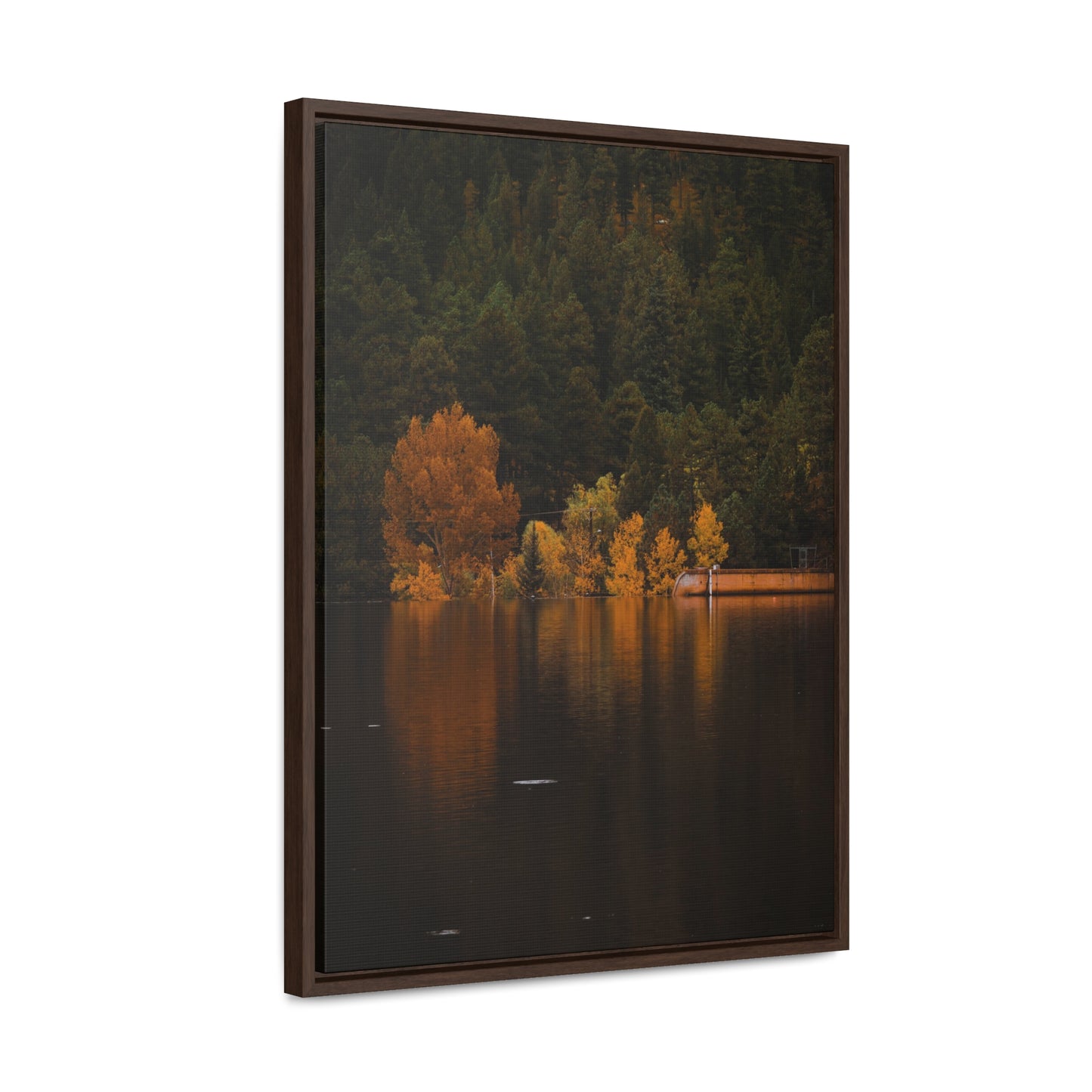 Autumn Reflections Gallery Canvas Wraps, Vertical Frame