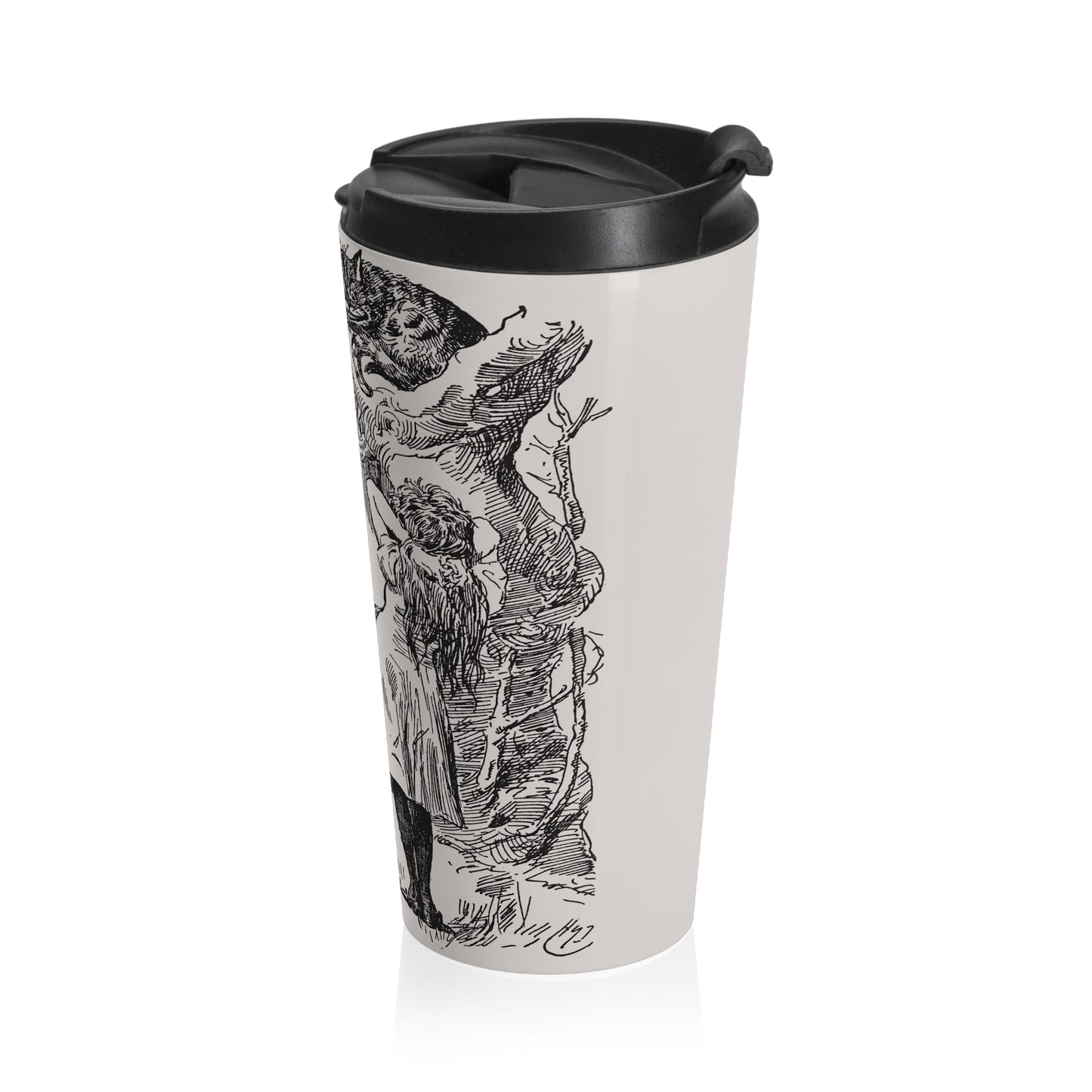 Curiouser & Curiouser Stainless Steel Travel Mug