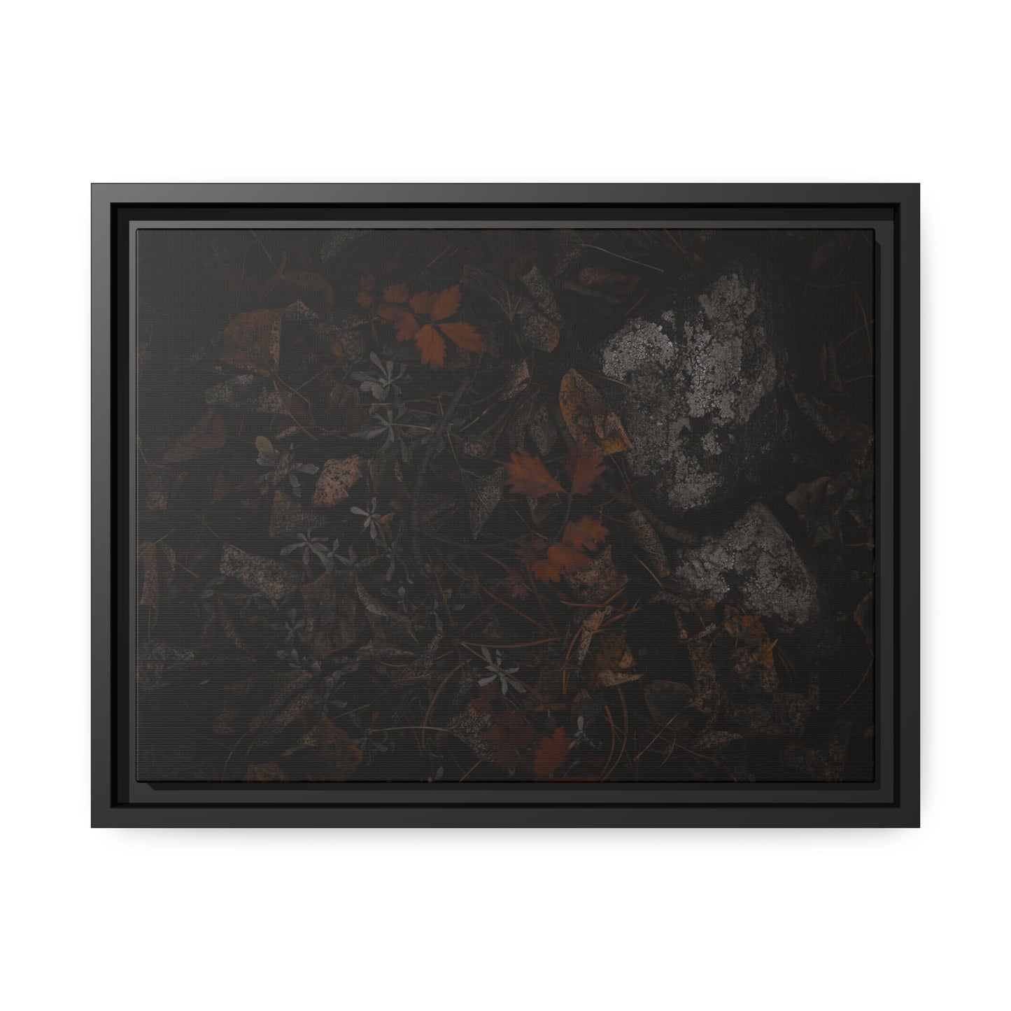 "Autumn's Floor" Framed Canvas