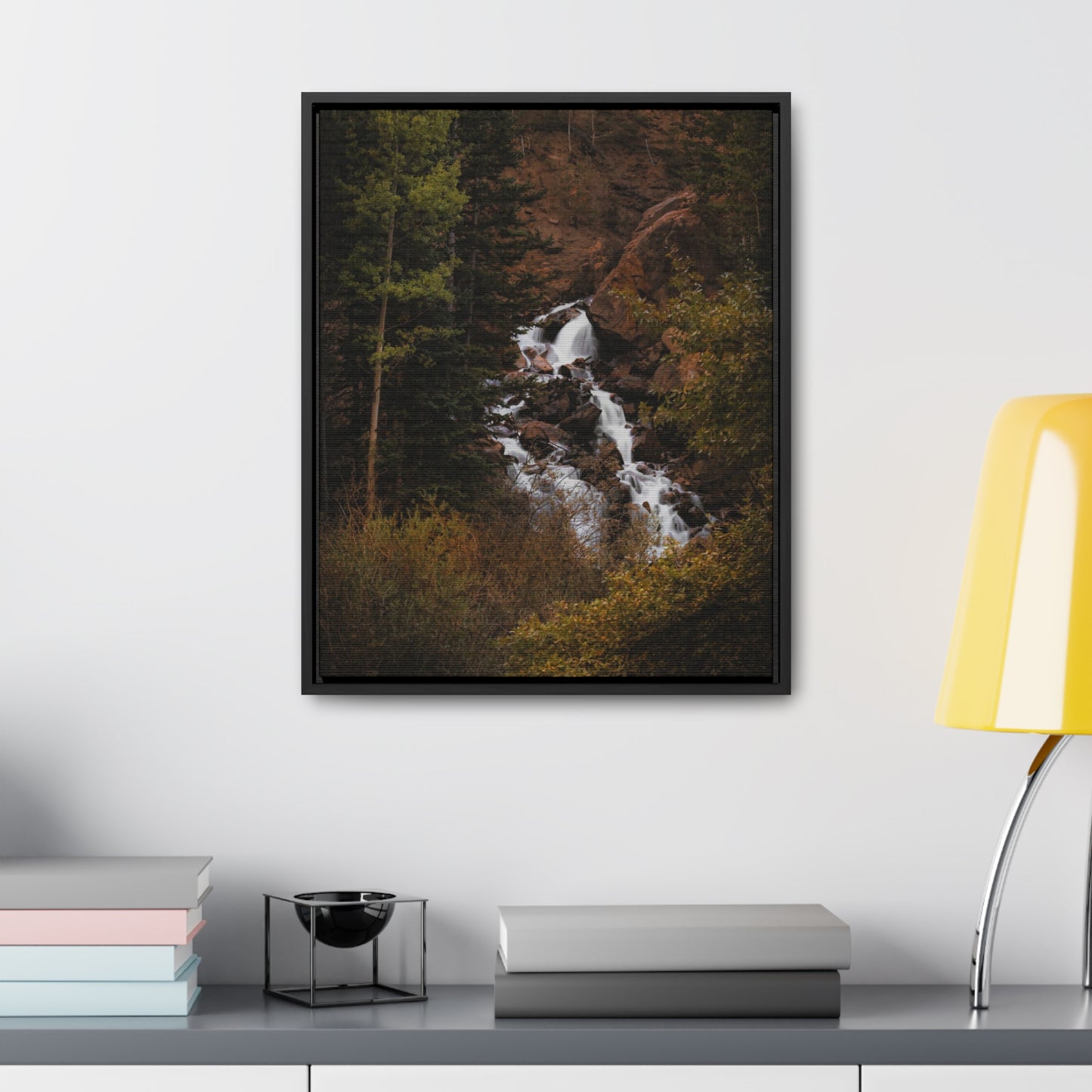 The Falls Gallery Canvas Wraps, Vertical Frame