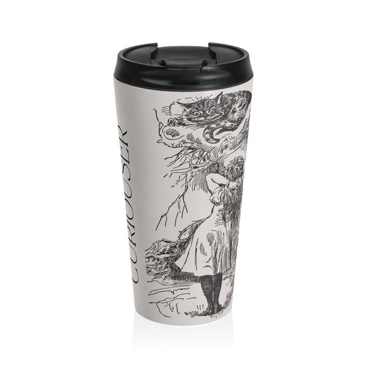 Curiouser & Curiouser Stainless Steel Travel Mug