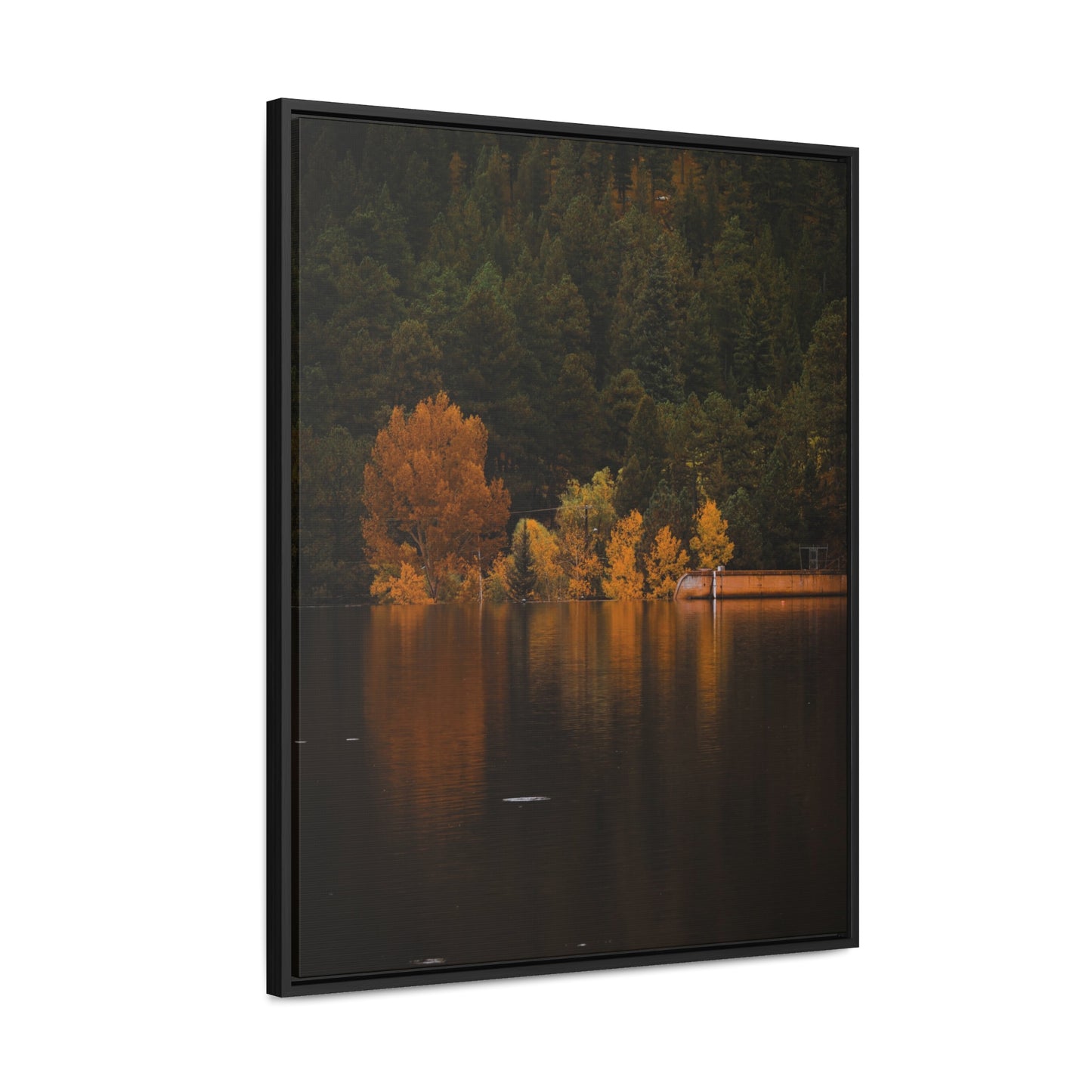 Autumn Reflections Gallery Canvas Wraps, Vertical Frame